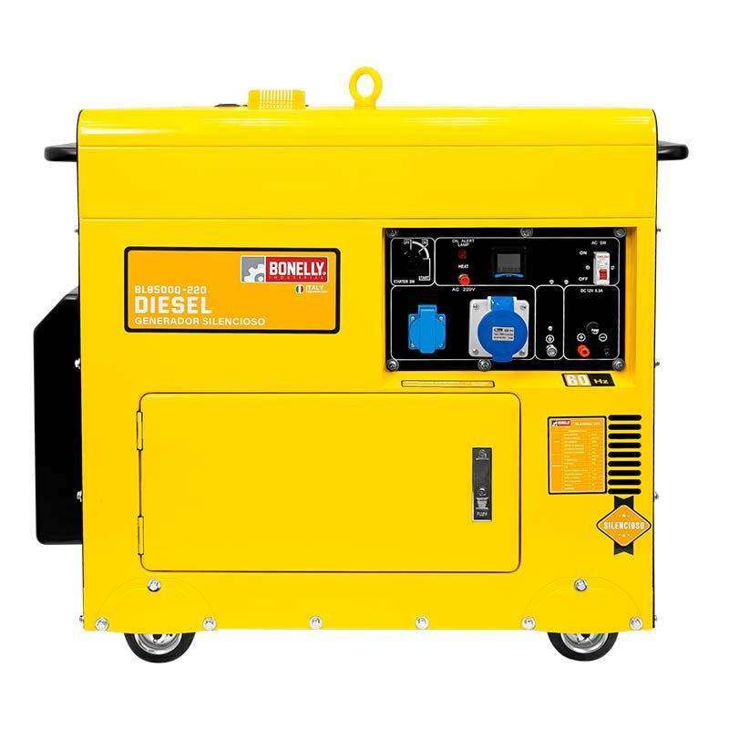 Generador Electrico A Diesel BL8500Q-220A - Monofásico - VALHER MAQUINARIAS